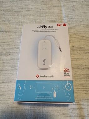 Twelve South AirFly Duo Wireless Audio Adapter — White